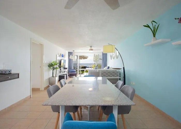 Apartment Oceanfront Escape Sunset Views And Caribbean Breeze *